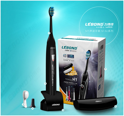 Lebond力博得M1超声波电动牙刷